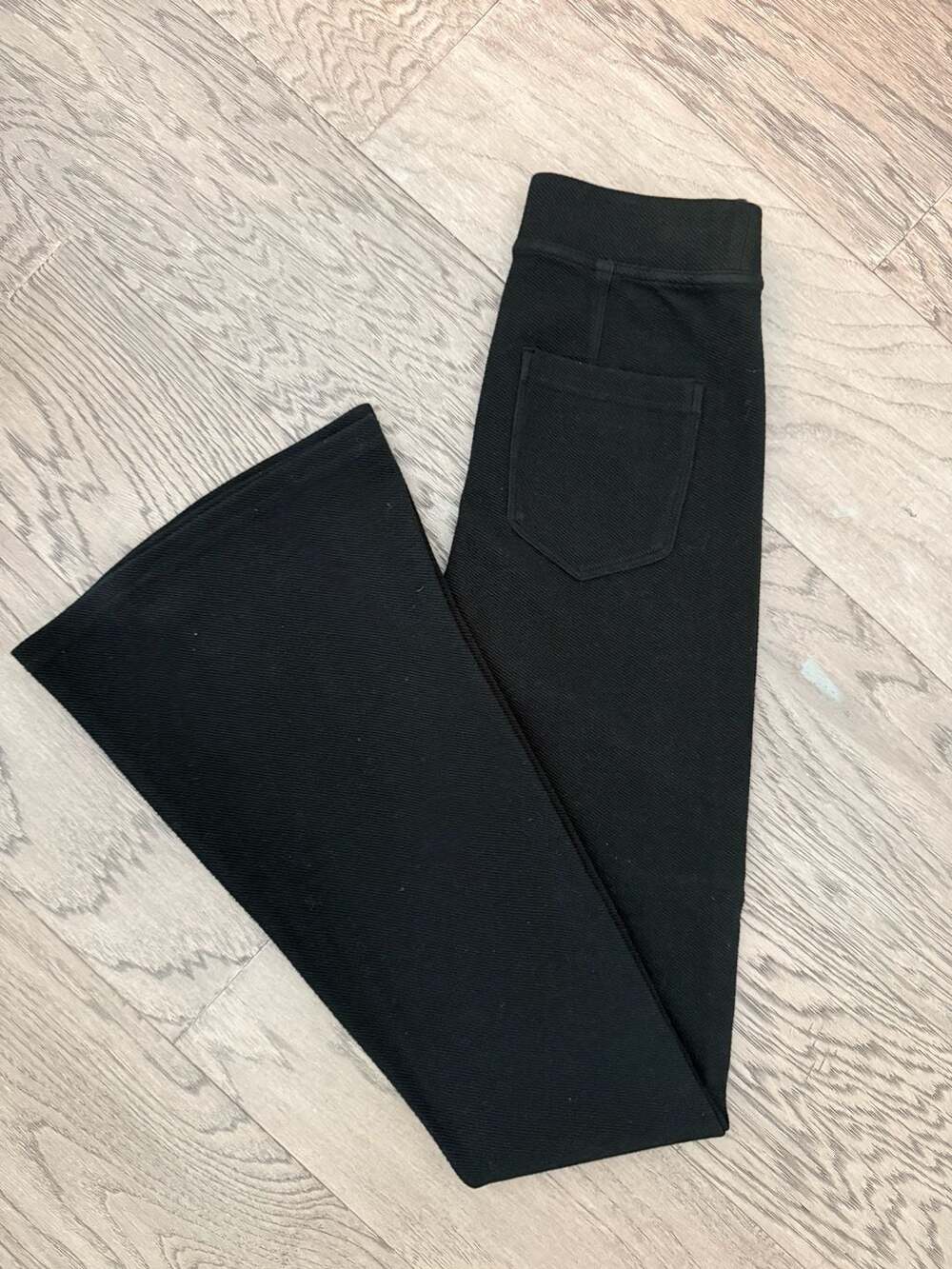 Offline by Aerie Hi-Rise Flare Leggings Black Size S